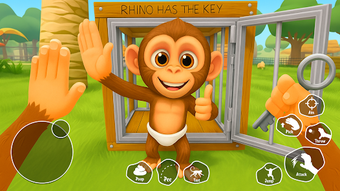 Image 0 for Zoo Prank Crazy Monkey ch…