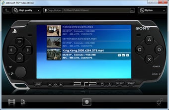 Image 1 for PSP Video Writer