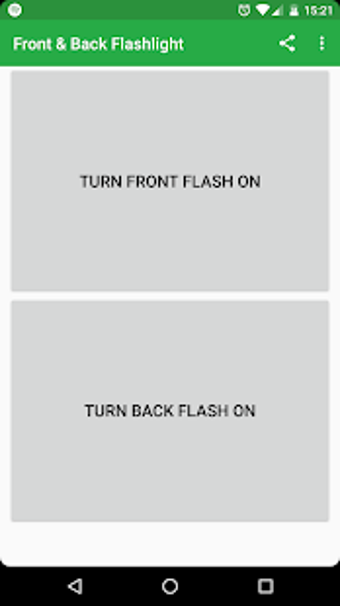 Imagen 2 para Front and Back Flashlight
