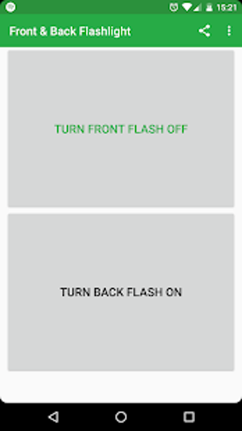 Imagen 0 para Front and Back Flashlight