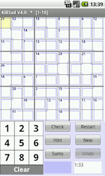 Image 2 for KillSud - killer sudoku
