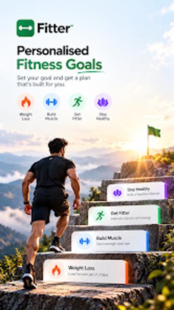 Image 0 for Fitter: Workouts  Tracker