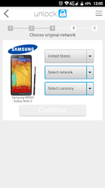 Imagen 2 para Unlock Samsung by cable