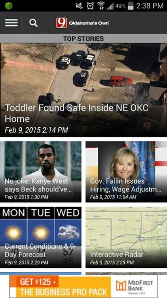 Image 2 for News 9 Oklahoma's Own
