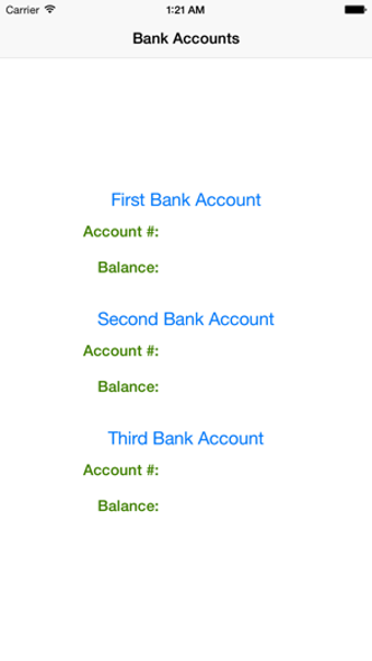 Image 3 for my Bank Accounts