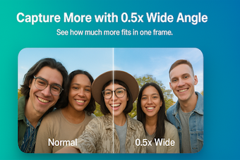 Image 0 for 0.5x Camera - Wide Agle C…