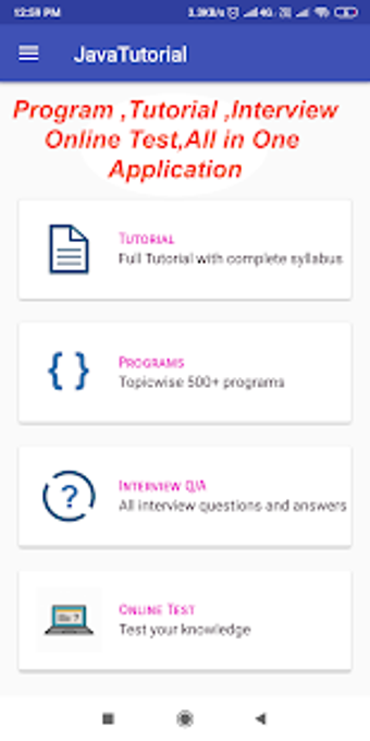 Image 1 for Java Programming App