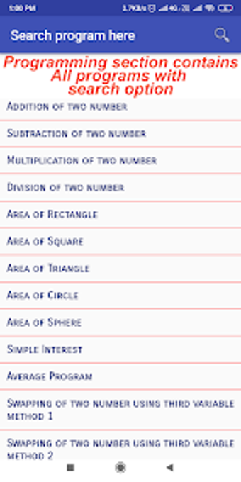 Image 0 for Java Programming App