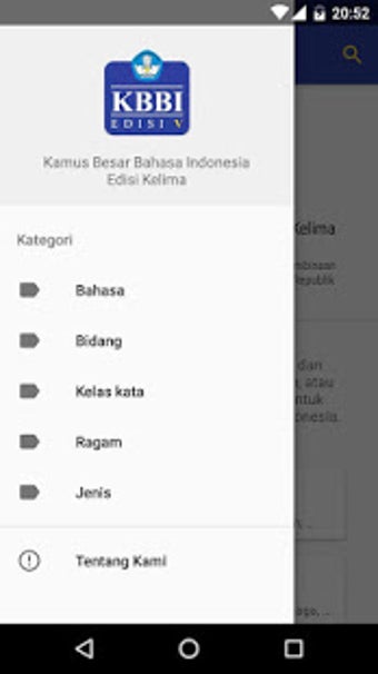 Image 1 for Kamus Besar Bahasa Indone…