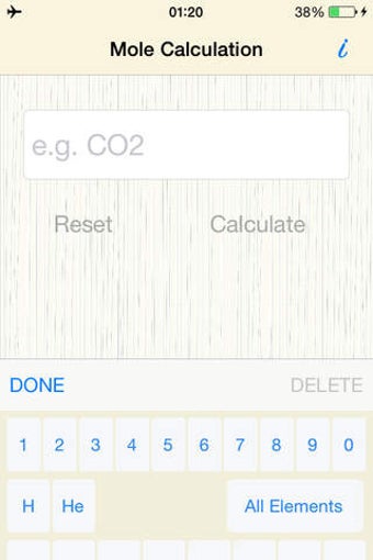 Image 0 for Chemistry Mole Calculator