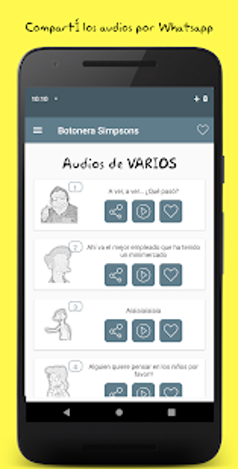 Imagen 2 para Botonera Simpson