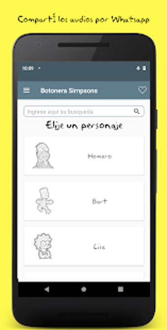 Imagen 1 para Botonera Simpson
