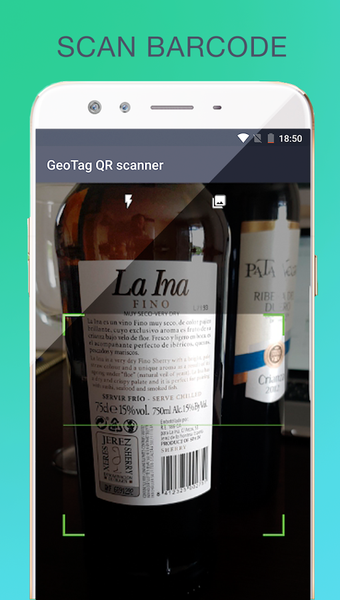 Imagen 1 para Geotag QR Code Reader & B…