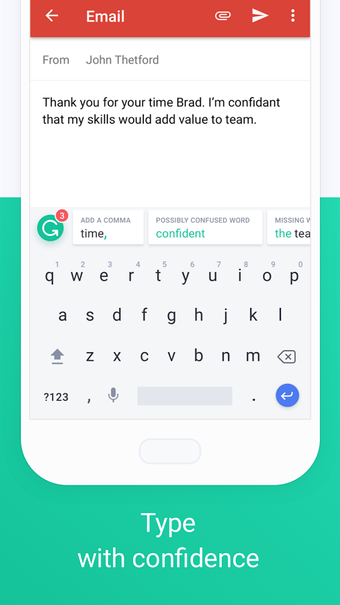 Image 0 for Grammarly Keyboard -- Typ…