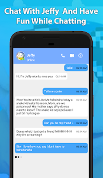 Image 2 for Funny Jeffy Fake Chat And…