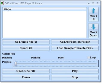 Image 0 for OGG AAC and MP3 Player So…