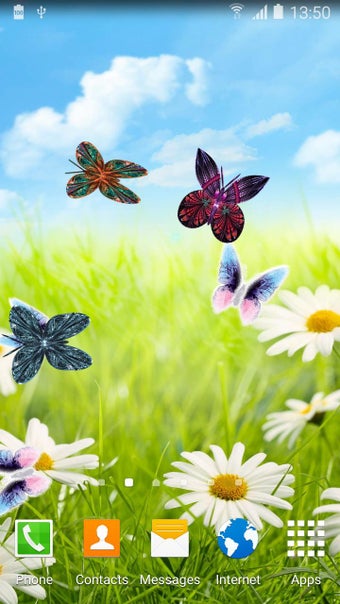 Image 3 for Daisies Flowers Live Wall…