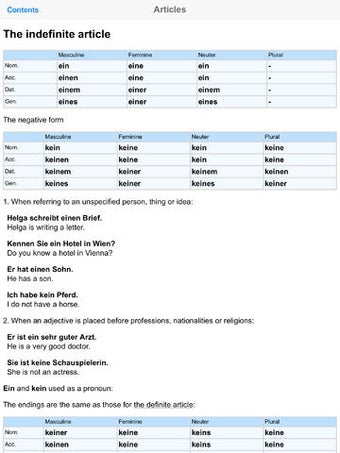 Image 0 for German Grammar for iPad