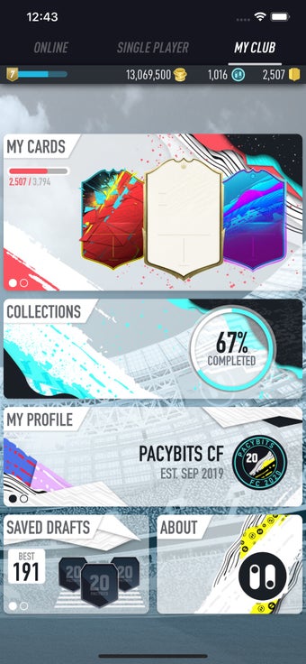 Image 1 for PACYBITS FUT 20