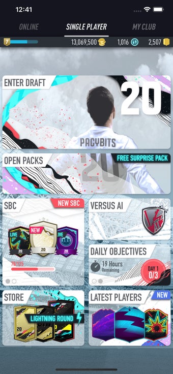 Imagen 1 para PACYBITS FUT 20