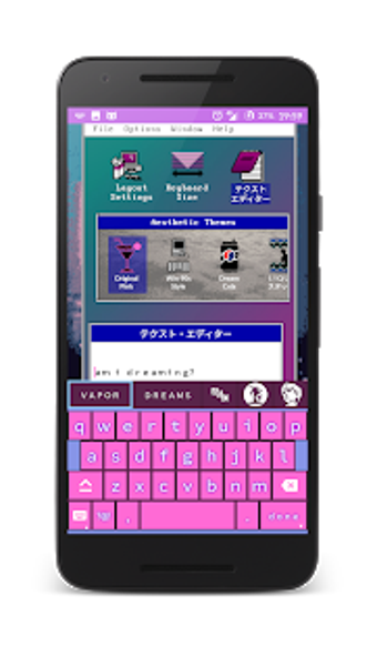 Image 1 for VAPORWAVE Keyboard