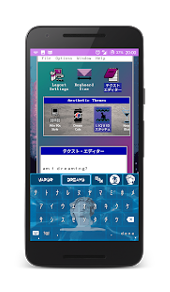 Imagen 2 para VAPORWAVE Keyboard