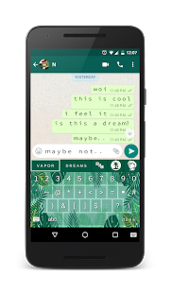 Imagen 1 para VAPORWAVE Keyboard