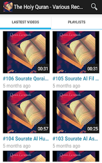 Image 0 for The Holy Quran - Various …