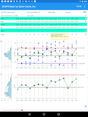 Image 2 for QC SPC Chart Free Version