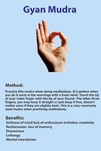 Image 0 for Yoga Mudras Methods and B…