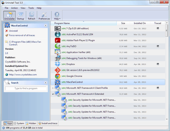 Imagen 0 para Uninstall Tool