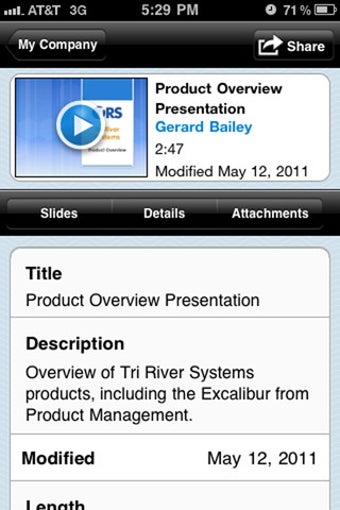 Image 0 for Brainshark Video Presenta…