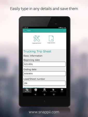 Imagen 2 para Trucking trip sheet