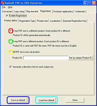 Image 0 for VaySoft PDF to EXE Conver…