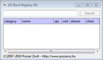 Imagen 0 para Stock Registry Portable