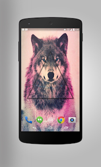 Image 3 for Wallpaper 3D Wolf