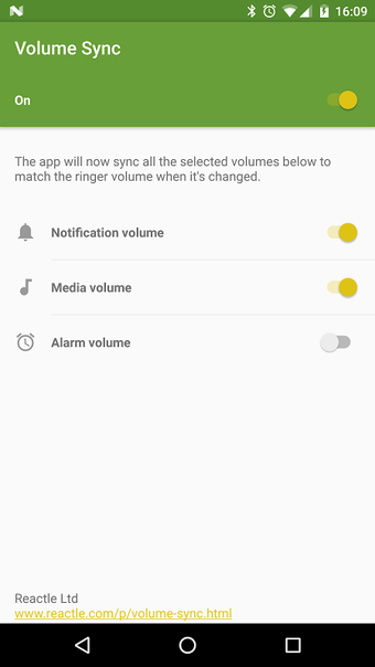 Imagen 0 para VolumeSync - Sync your vo…