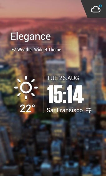 Image 0 for Lock Screen Style Clock W…