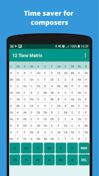 Image 1 for 12 Tone Matrix Calculator…