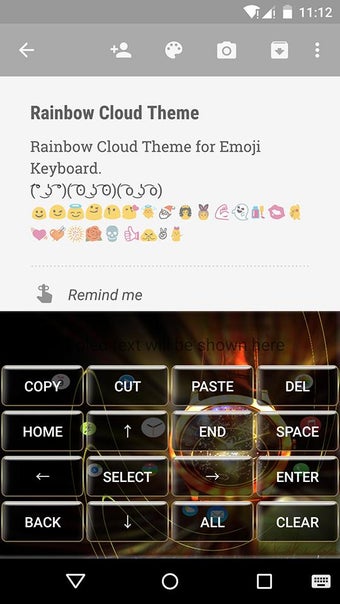 Image 2 for Golden Watch Emoji Keyboa…