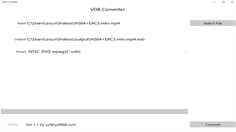 Imagen 2 para VOB Converter for Windows…