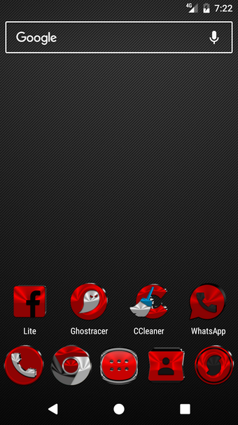 Imagen 0 para Red Icon Pack v5.3 Free