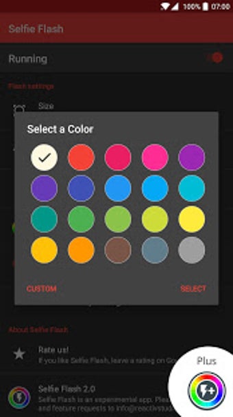 Image 1 for Selfie Flash - bright pic…