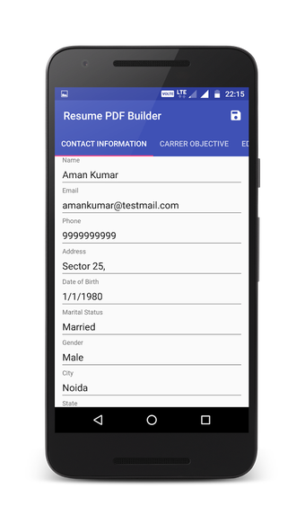 Image 3 for Resume PDF Maker