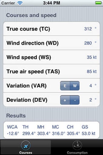Image 0 for Pilot's VFR Tools