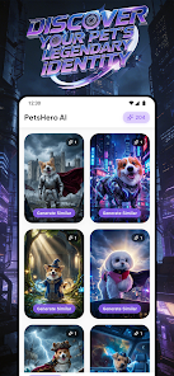 Imagen 0 para PetsHero AI - AI Photo St…