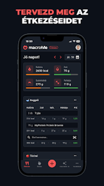 Image 0 for macroMe: Kalóriaszámláló