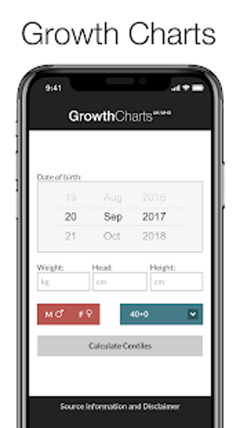 Image 0 for Growth Charts UK-WHO