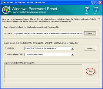 Image 0 for Windows Password Reset St…