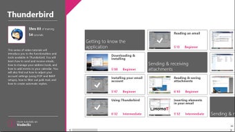 Imagen 1 para Thunderbird Training for …
